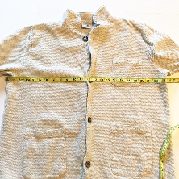 CP Shades Cream Button-Up Jacket - Picture 10 of 10